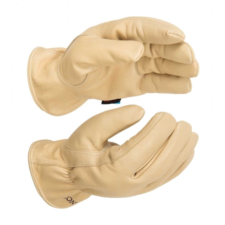 KINCO Kinco HydroFlector Lined Water-Resistant Premium Grain Cowhide Driver Gloves 398HKP-XL